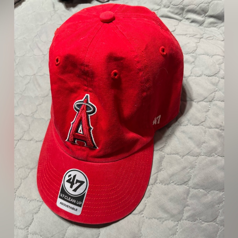 Red Los Angeles Angels cap